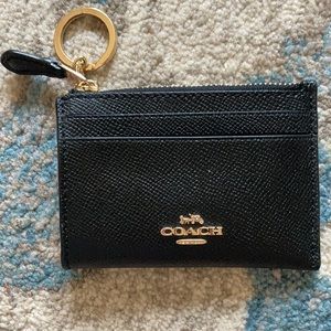 COACH keychain ID case